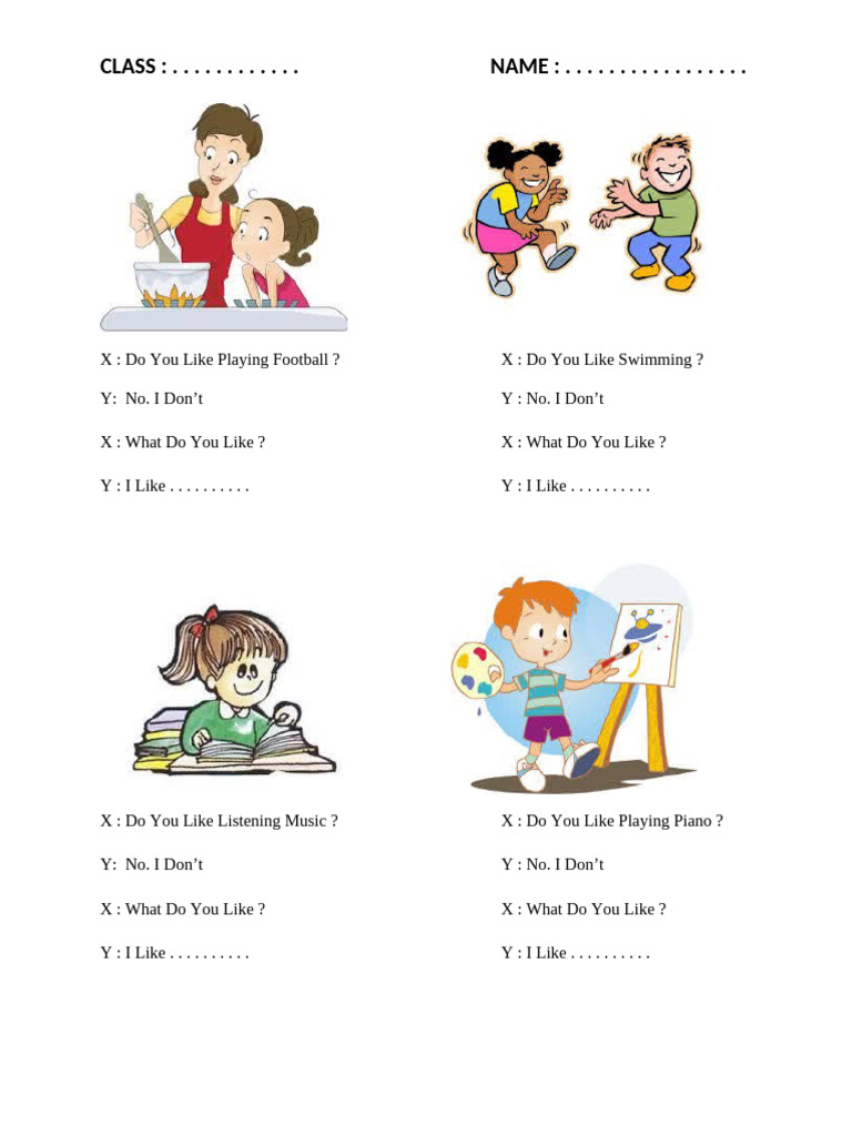 Conversation Starters for Kids | PDF