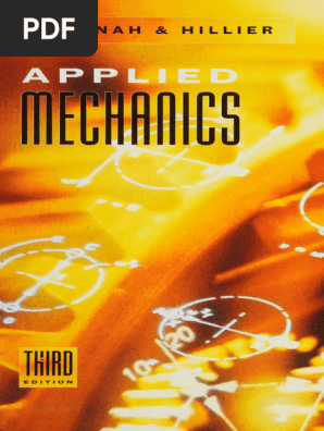 Applied Mechanics: Third Edition Overview | PDF | Force | Weight