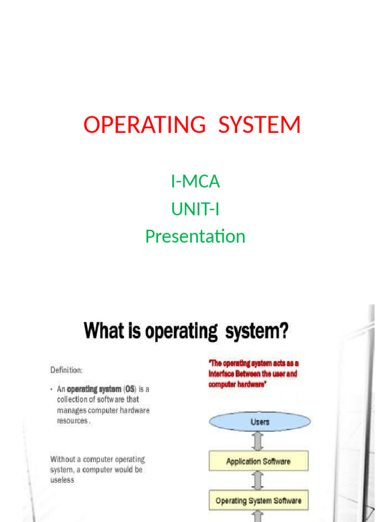 Operating System | PDF