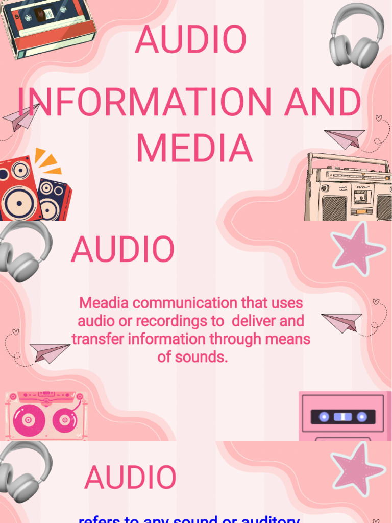 Audio Information and Media | PDF