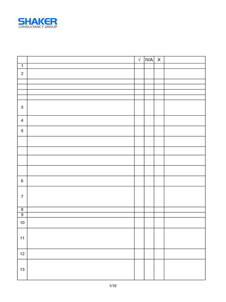 Low Voltage Switchboard Inspection Checklist | PDF | Transformer ...