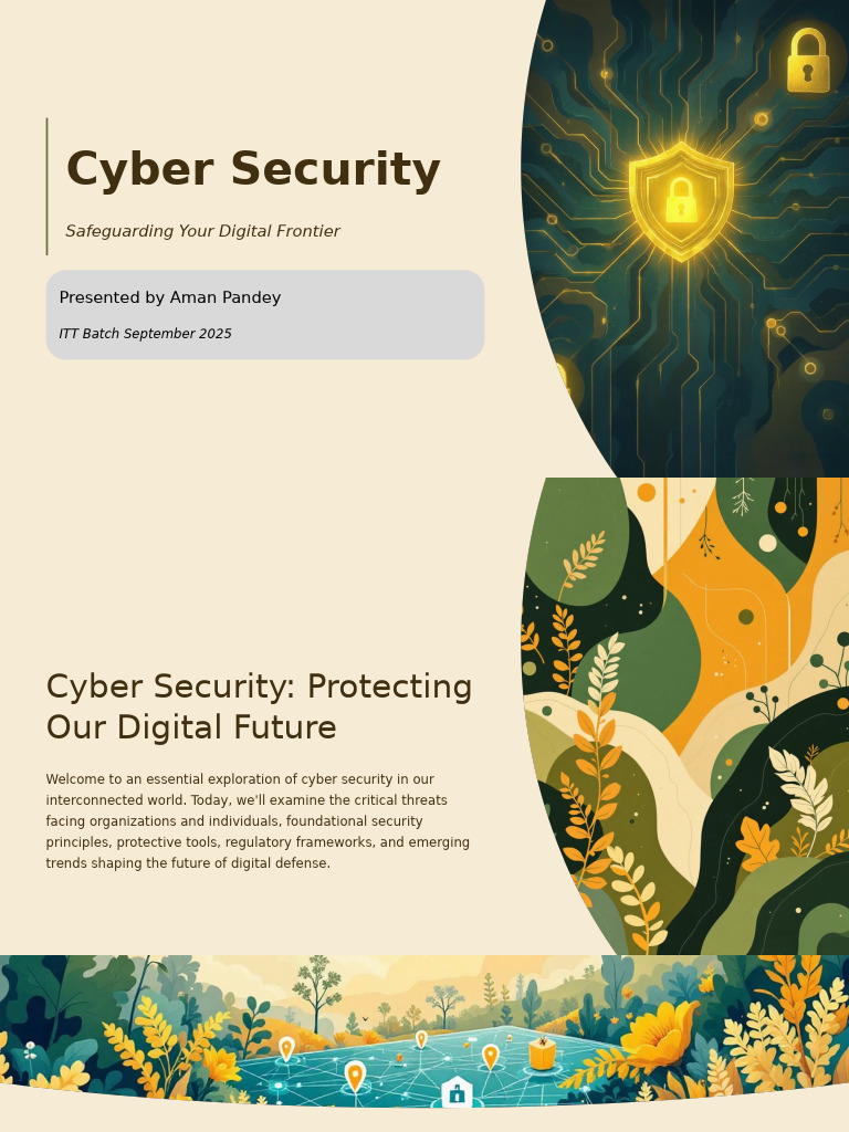 Cyber Security: Safeguarding Digital Assets | PDF | Security | Computer ...