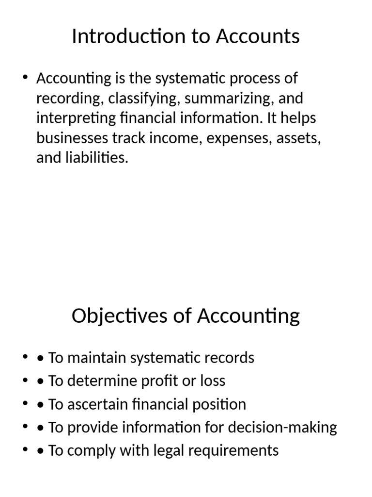 Fundamentals of Accounting Explained | PDF