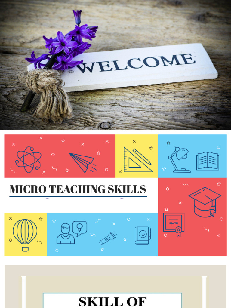 Micro Teaching skills | PDF | Fluency | Learning