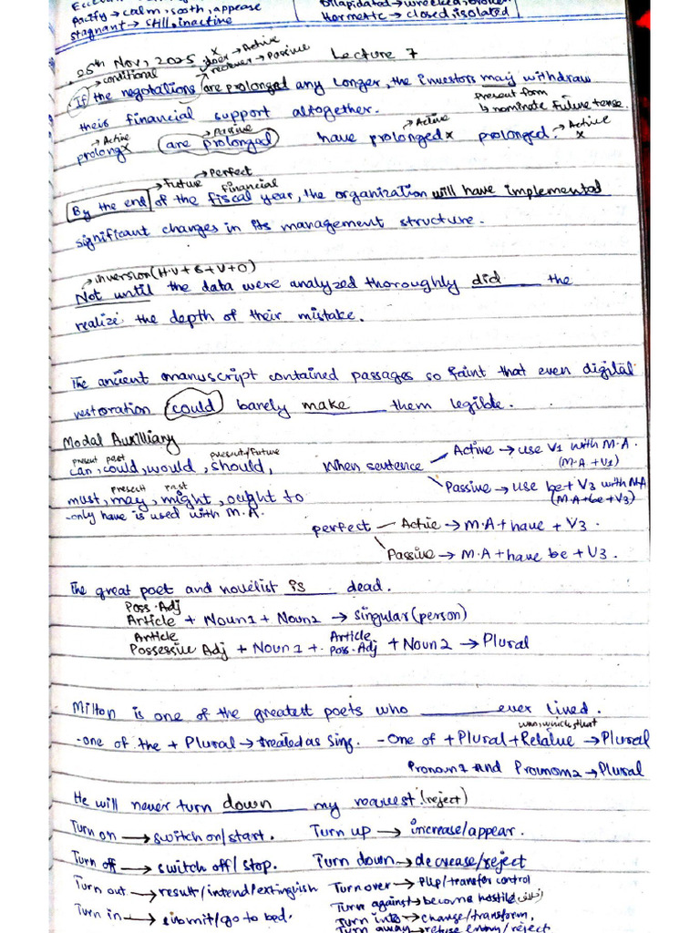 Verbal Reasoning Notes (Lecture 7) (Muskan Hashim) - Compress | PDF