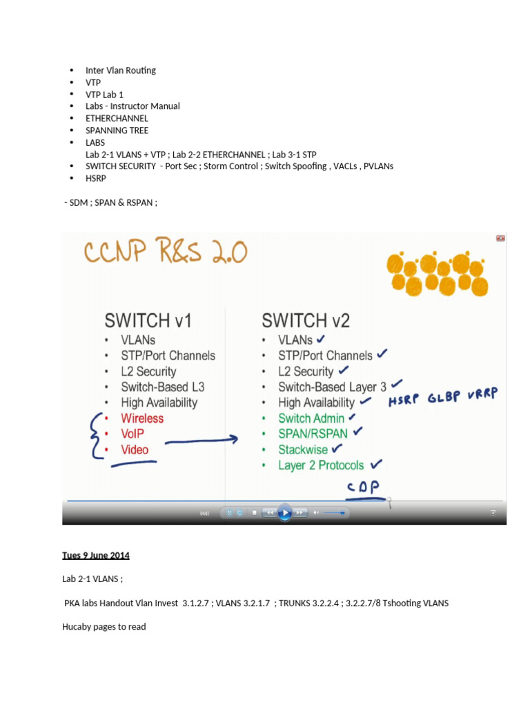 SWITCH-NP Notes One Note Doc | PDF | Radius | Networking Standards
