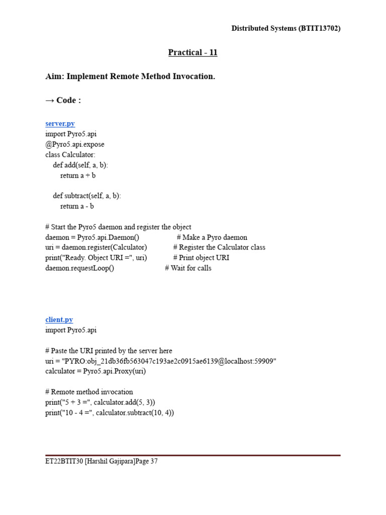 dsys practical 11 to 15 | PDF | Apache Hadoop | File System