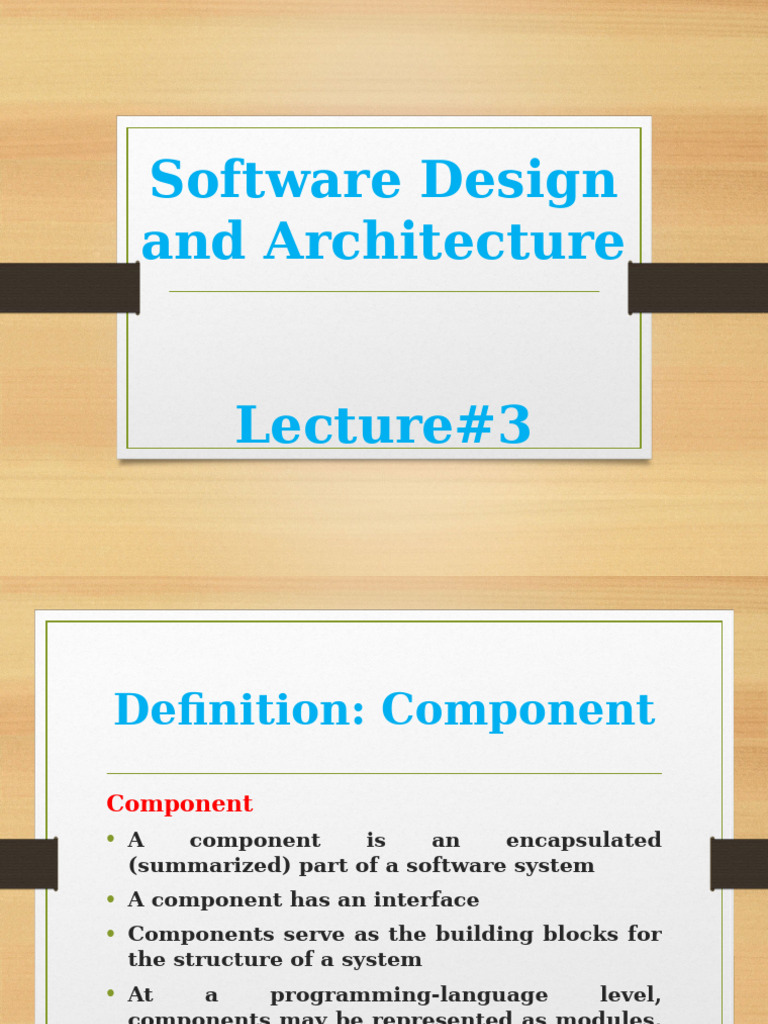 SD&A Lec#3 | PDF | System | Class (Computer Programming)