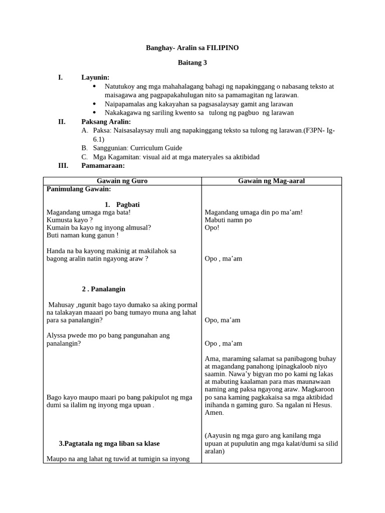 LP Filipino6 | PDF