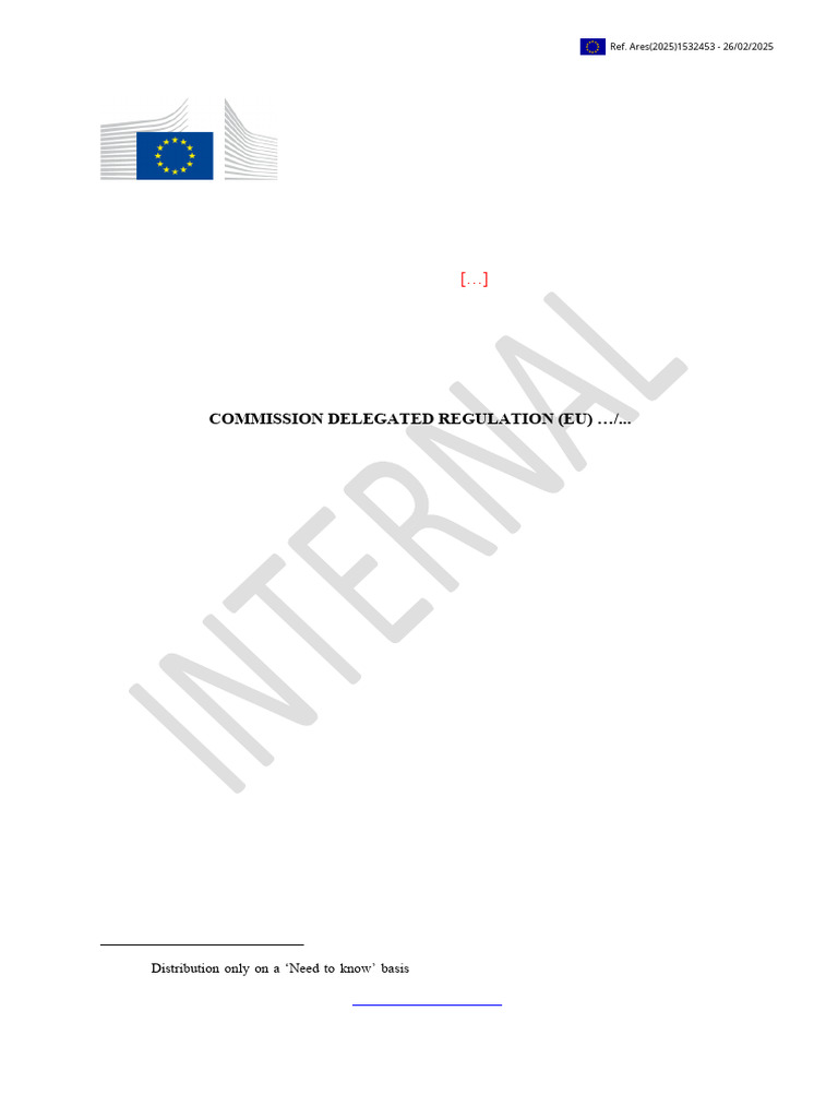 EU Taxonomy Regulation Simplification Update | PDF