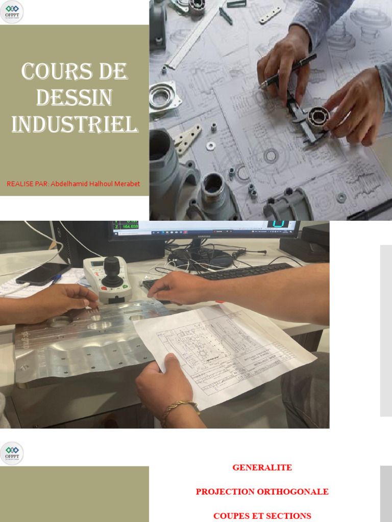 Cours de Dessin Industriel Complet | PDF | Dessin technique | Dessin