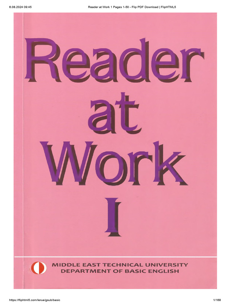 Reader at Work 1 Pages 1-50 - Flip PDF Download - FlipHTML5 | PDF ...