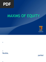 Maxims of Equity: Case Law Insights | PDF | Equity (Law) | Legal Remedy