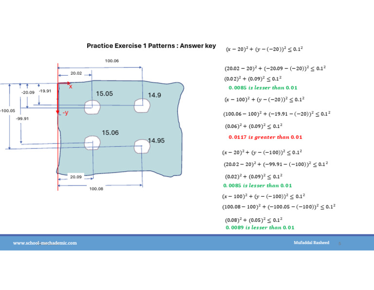 Patterns Exercise 1 Answer Key | PDF