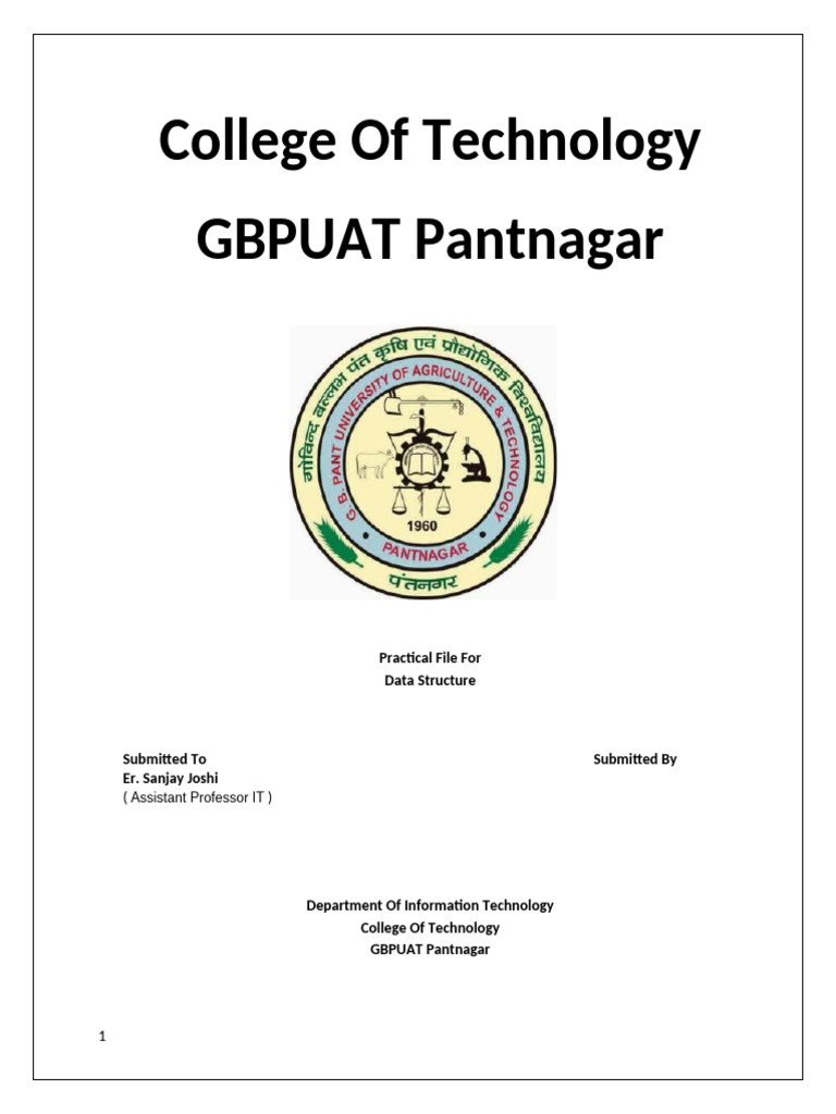 College of Technology | PDF | Computer Engineering | Algorithms And ...
