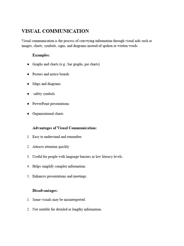 Communication Cont | PDF | Communication | Nonverbal Communication