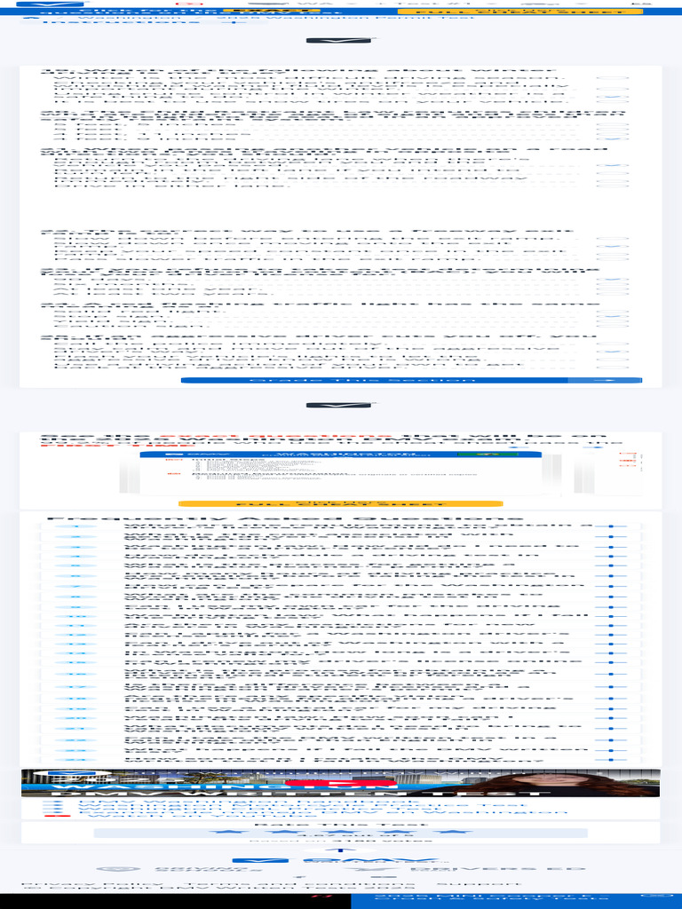 2025 Washington DMV Test Guide | PDF | Driver's License | Land Transport