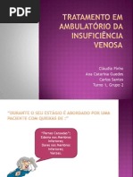Tratamento em ambulatório da insuficiência venosa