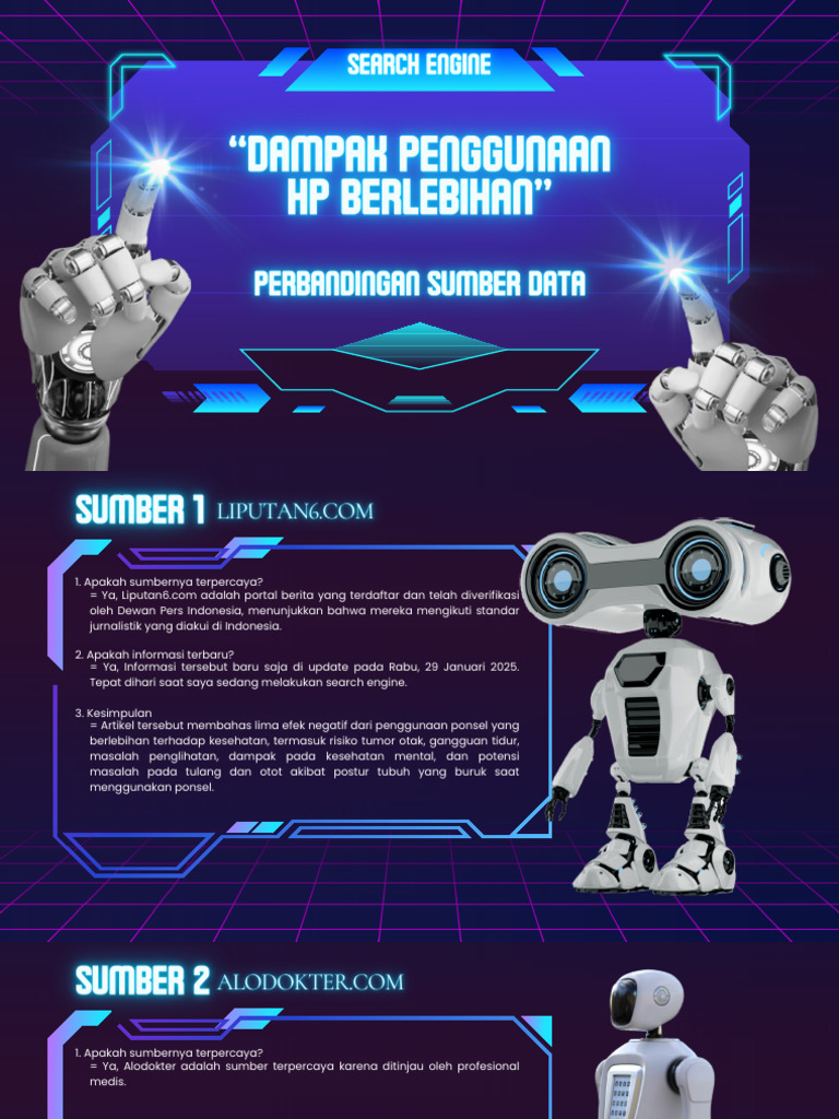 Black and Blue Modern Technology Presentation PDF | PDF