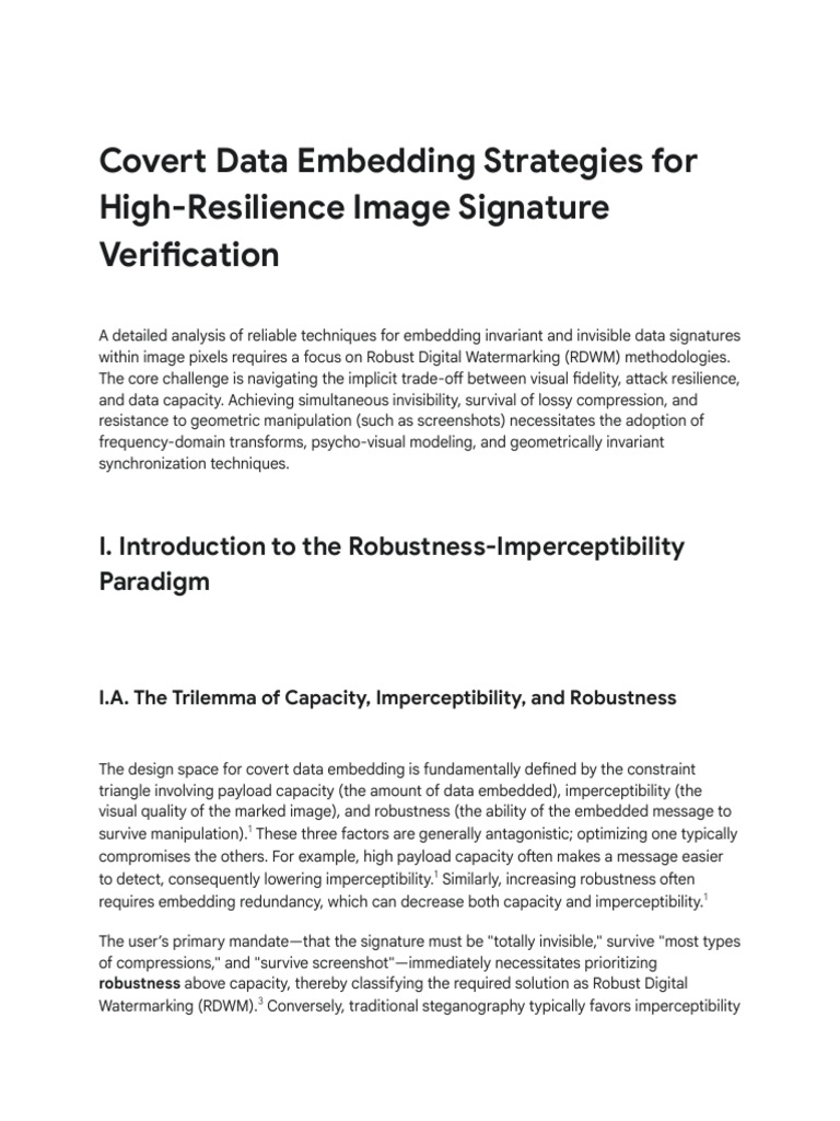 Covert Data Embedding in Images | PDF | Data Compression | Contrast ...