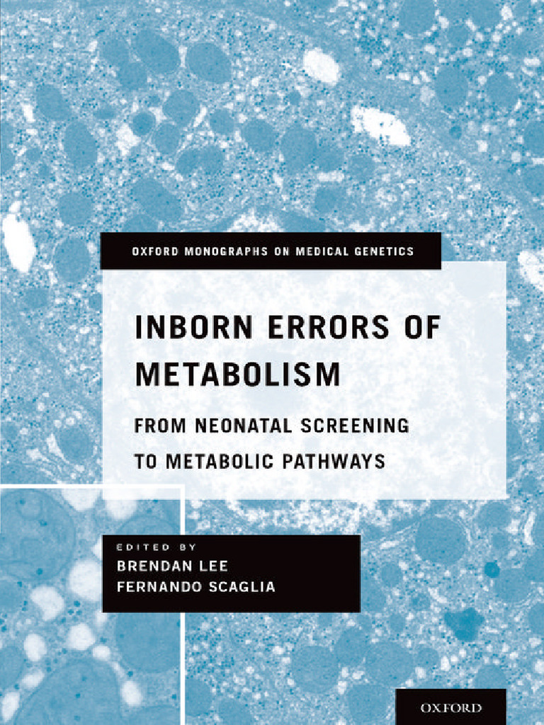 Inborn Errors of Metabolism 2015 | PDF | Mass Spectrometry | Elisa