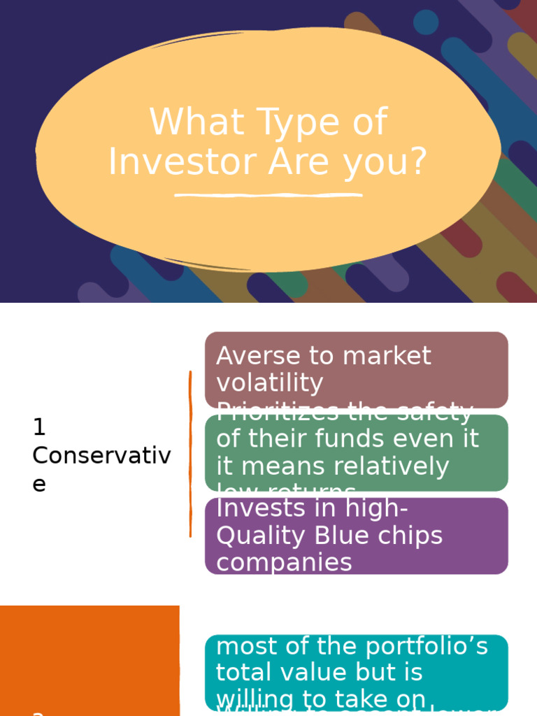 Investor Type | PDF | Stocks | Investing