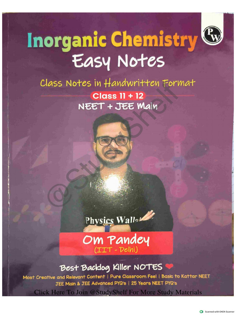 Inorganic Chemistry Easy Notes | PDF