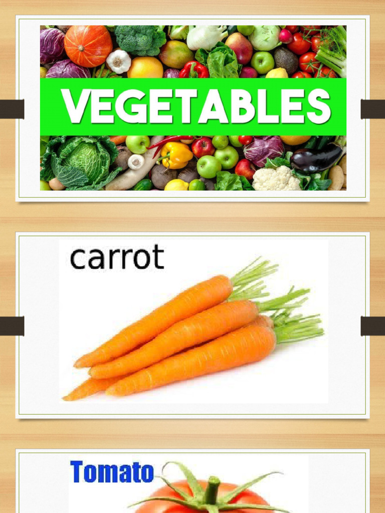 FR - Vegetables | PDF