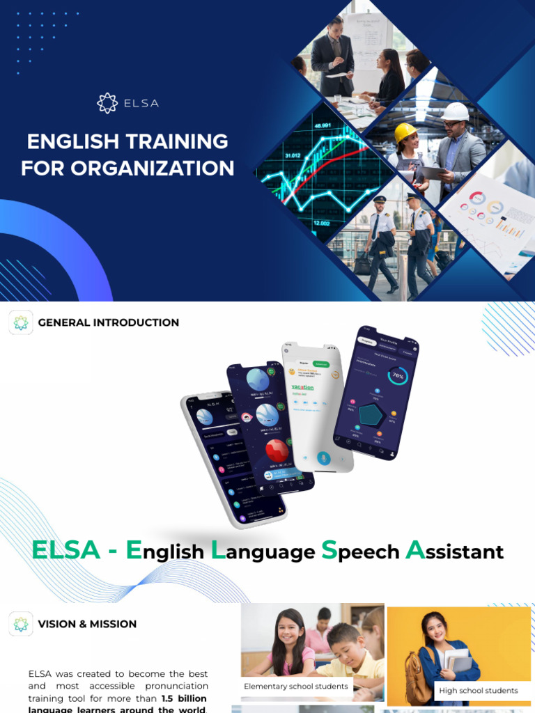 (En) ELSA - English Training For Organization 2023 | PDF | Learning ...