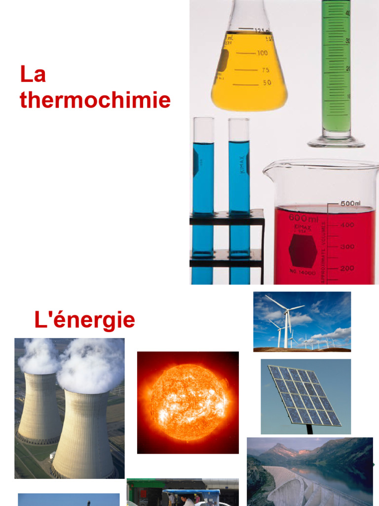 Thermochimie : Enthalpie et Réactions | PDF | Enthalpie | Chaleur