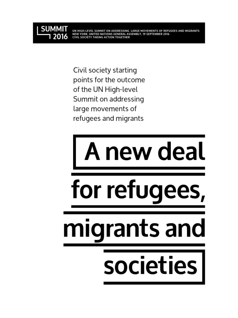 0673 HLD A New Deal For Refugees DIGI GB 05 | PDF | Refugee | Human ...
