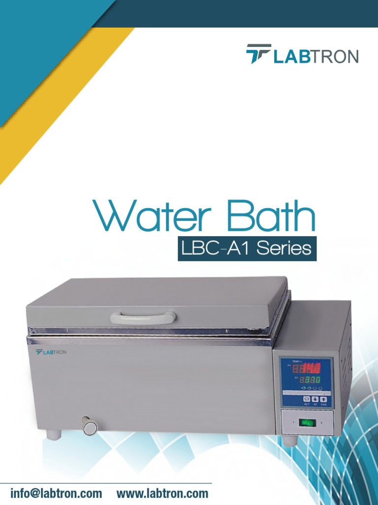 Microprocessor Controlled Water Baths | PDF