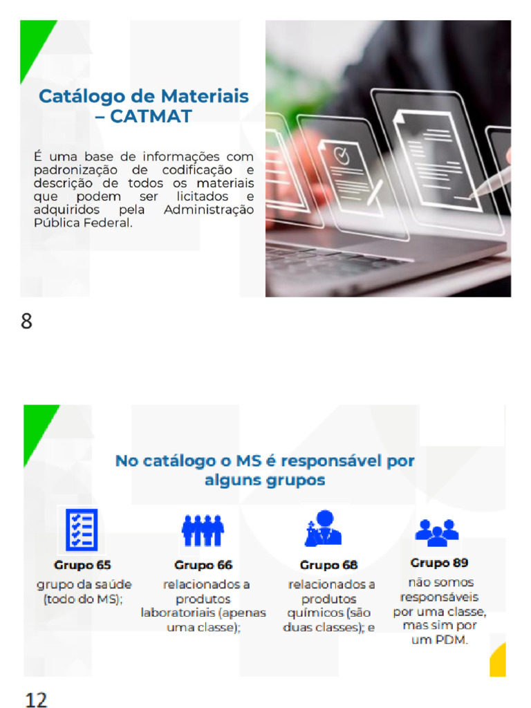 CATMAT - Material Auxiliar | PDF