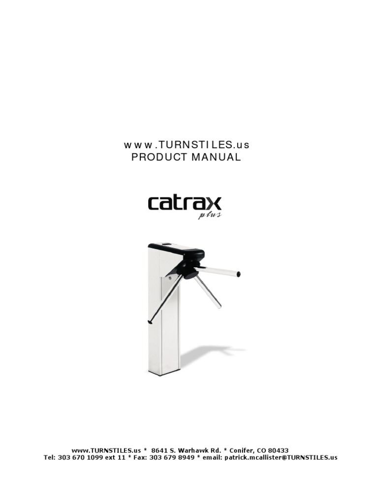 Catrax Plus Manual - 05 | PDF | Switch | Relay