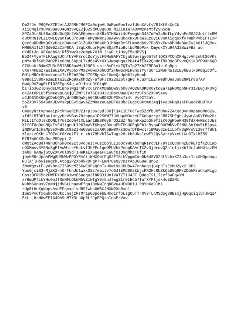 Encrypted Data String Analysis | PDF