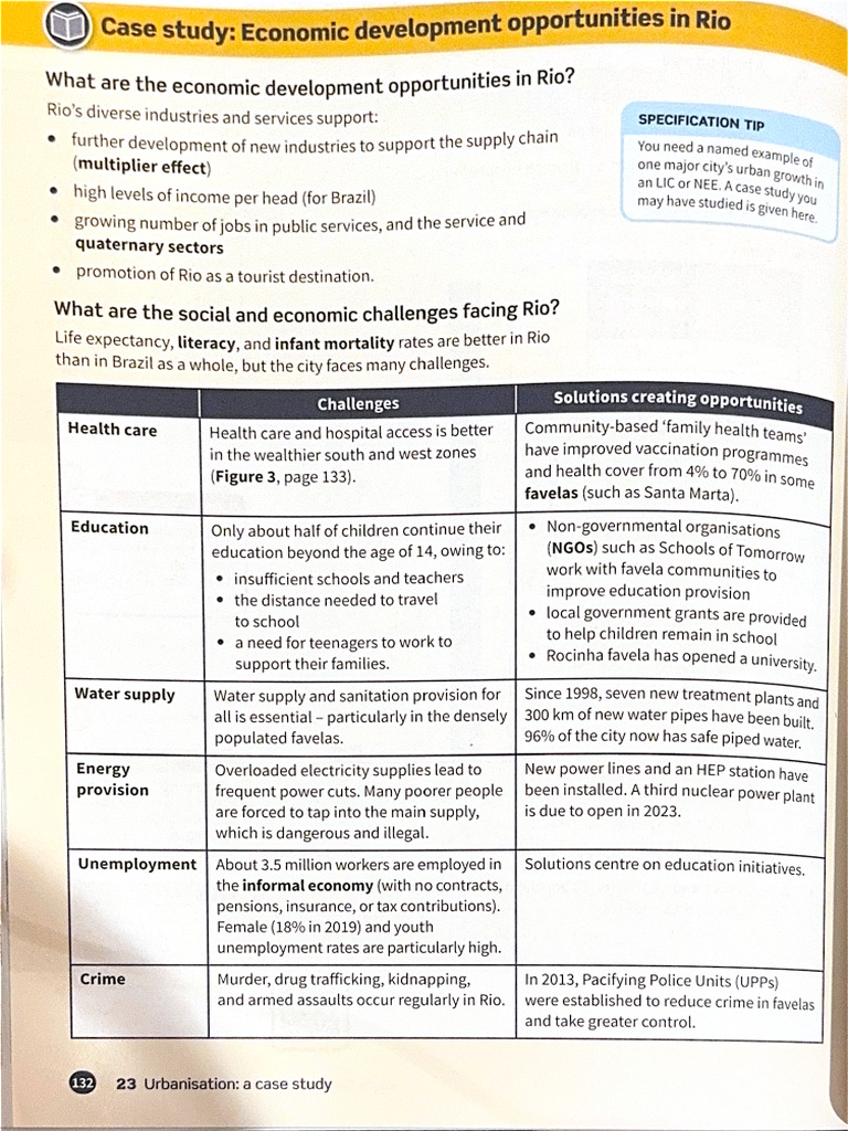 Case Study Economic Development Opportunities in Rio | PDF