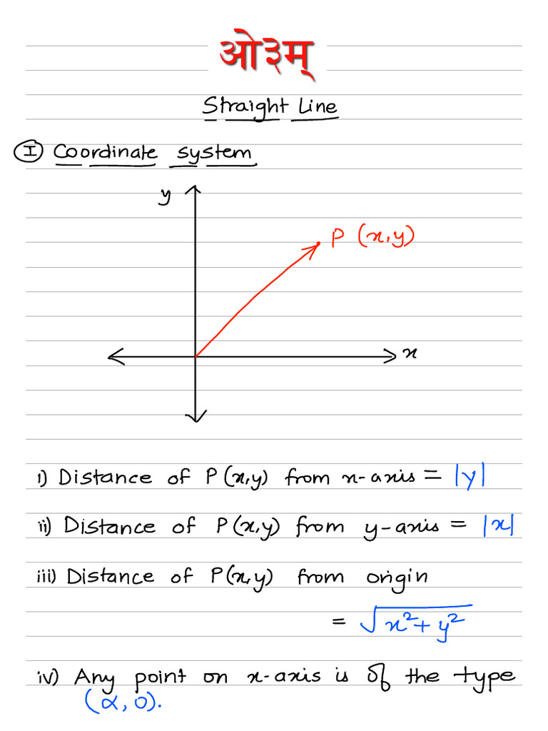 Straight Line | PDF