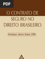 O Contrato de Seguro No Direito Brasileiro