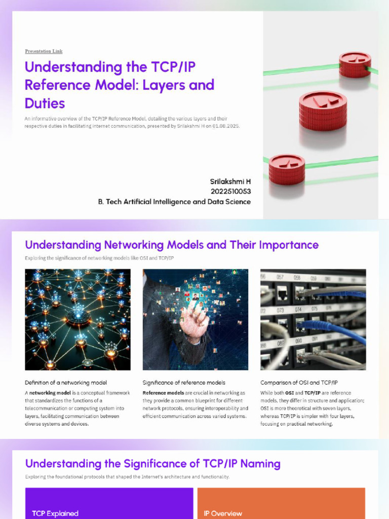 TCP IP Network Model | PDF
