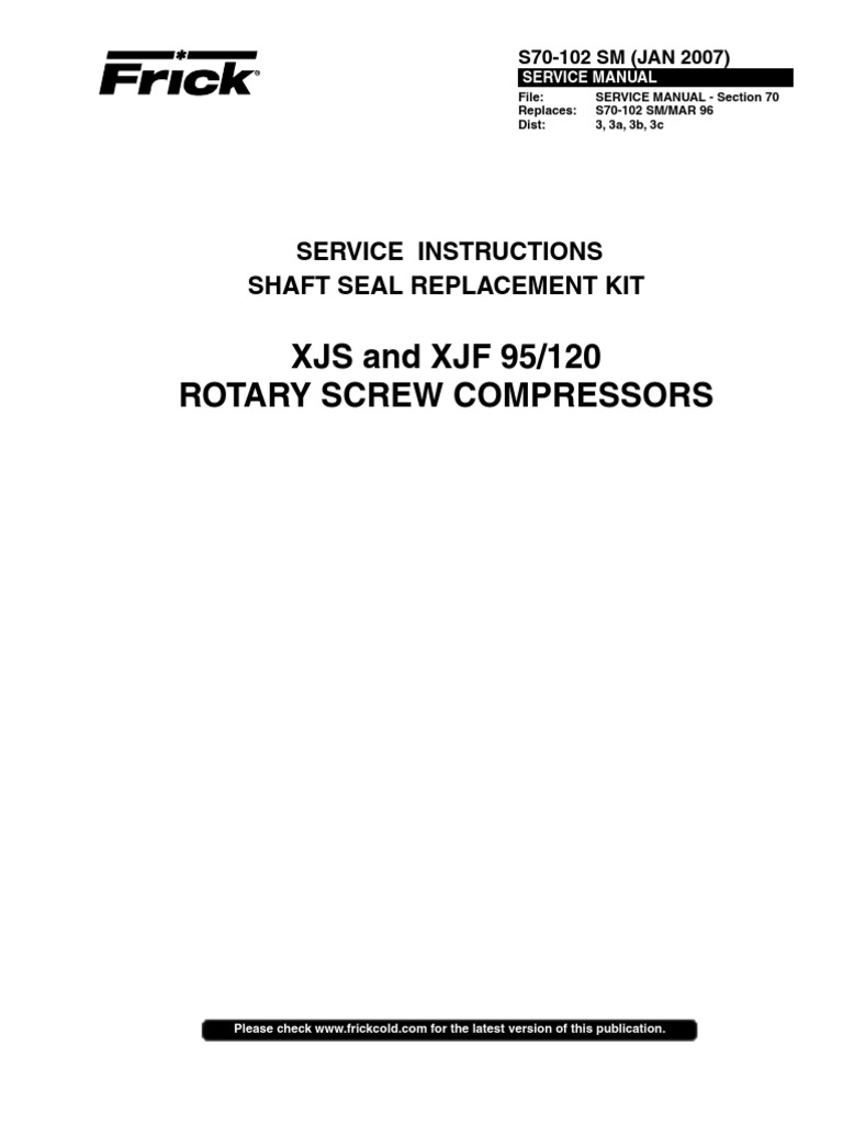 Frick Rwb Ii 177 Manual