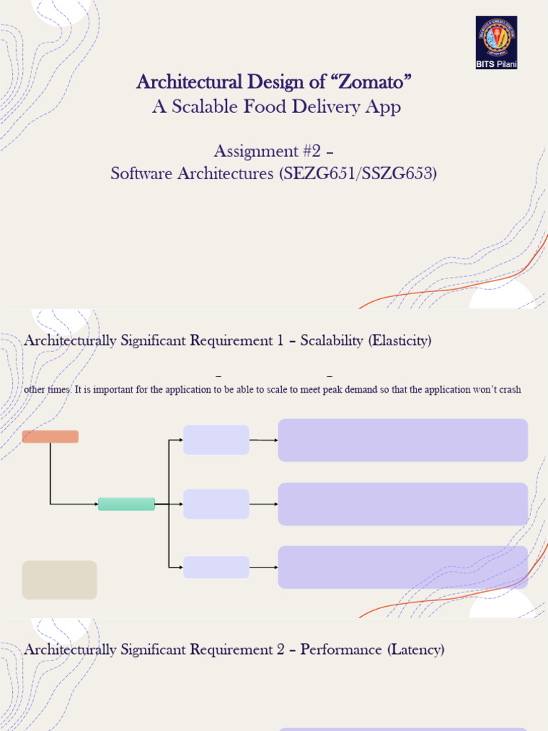 Scalable Architecture for Zomato App | PDF | Scalability | Databases
