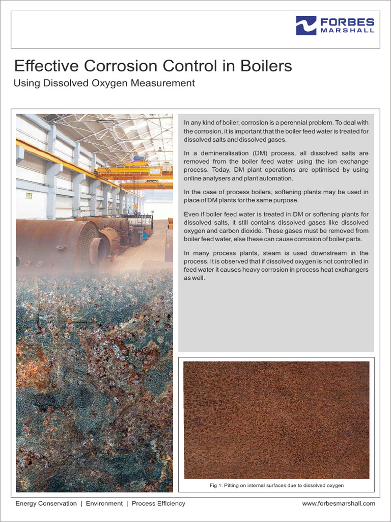 Effective Corrosion Control in Boiler | PDF | Boiler | Energy Conversion