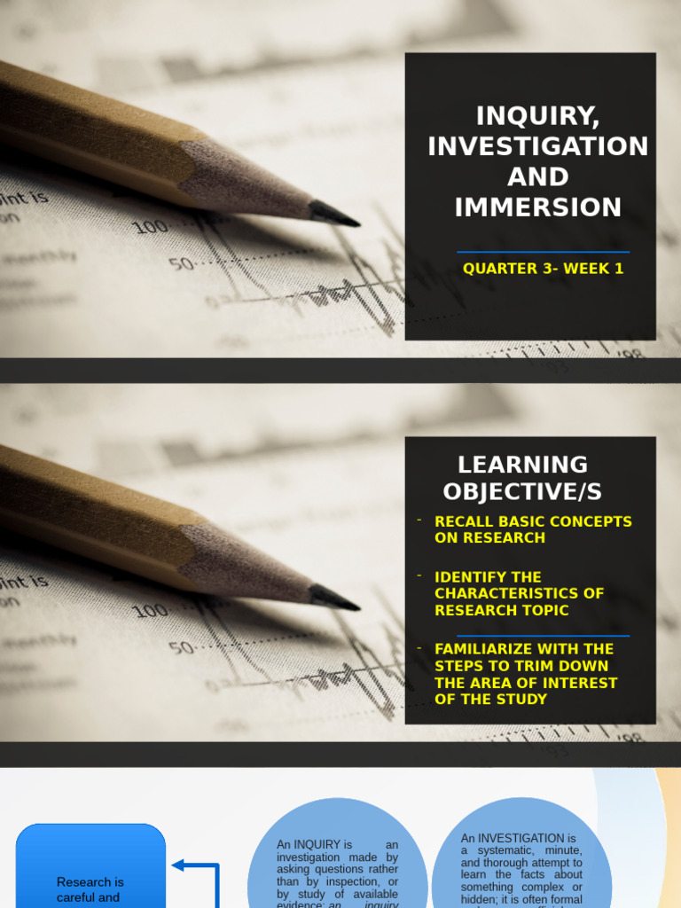 Introduction To 3is Week 1 001 | PDF | Learning | Methodology