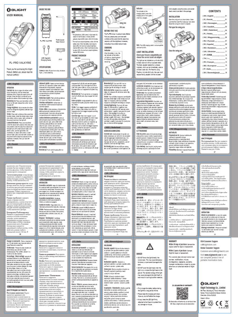 PL Pro User Manual | PDF