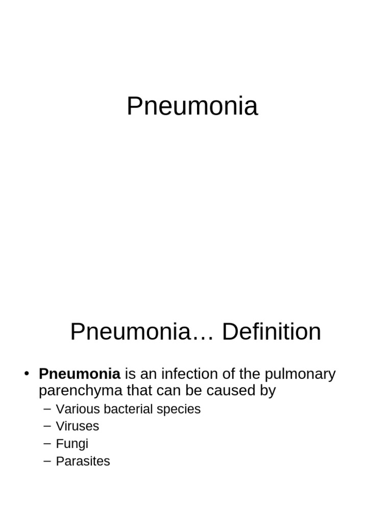 Comprehensive Guide to Pneumonia | PDF | Pneumonia | Respiratory Diseases