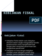 Kebijakan Fiskal