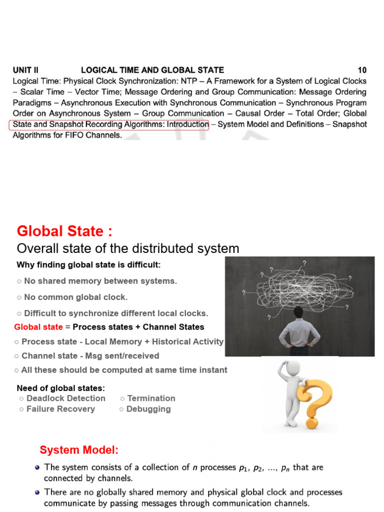 Global State (1) (1) | PDF | Distributed Computing | Algorithms And ...