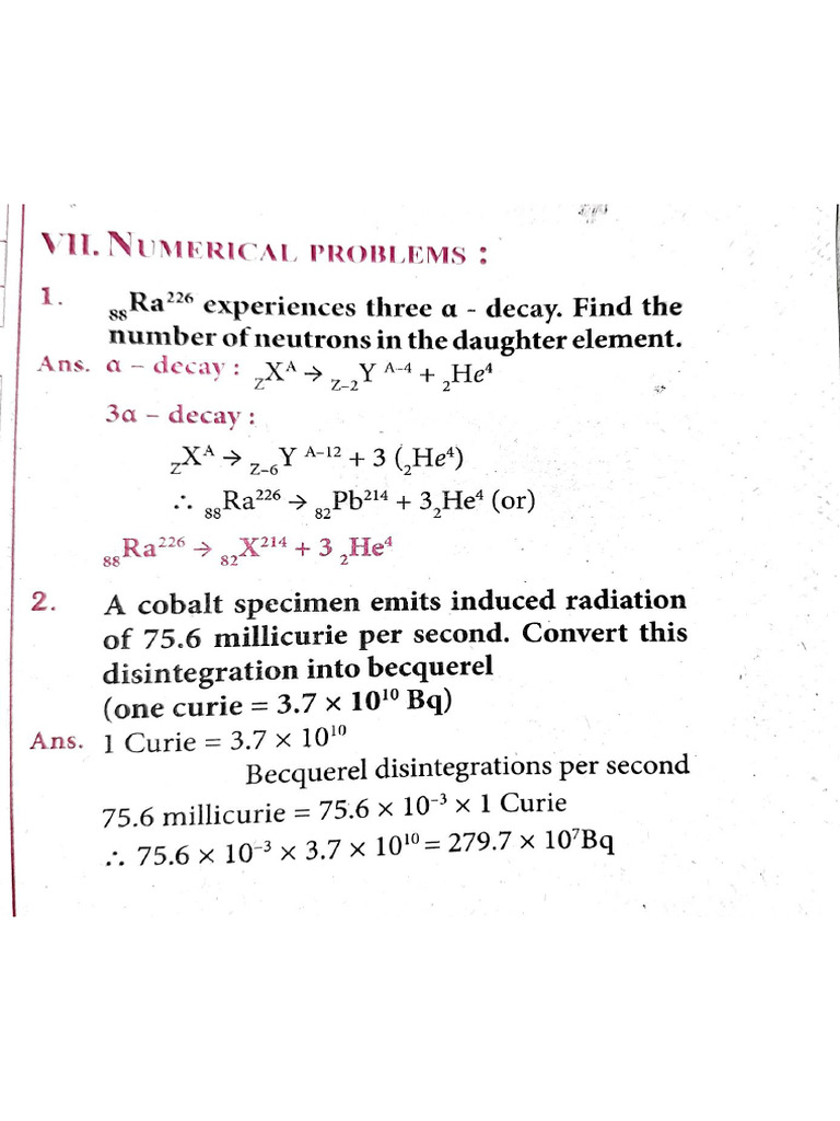 10th Unit 6 Nuclear Physics | PDF