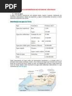 AS ÁGUAS SUBTERRÂNEAS DO ESTADO DE  SÃO PAULO