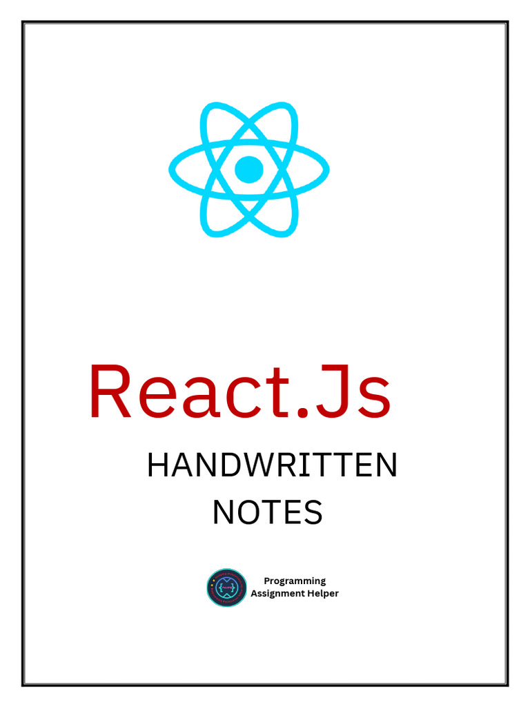 React Js Handwritten Notes ? | PDF